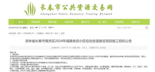 長(zhǎng)春這些小區(qū)將改造