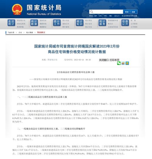 2月份商品住宅銷售價格環(huán)比總體上漲鳳凰網陜西